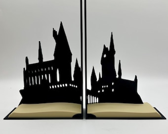 Wizard Castle Bookend Set | Decorative Book Ends | Magic Bookends | 3D Print | Gift
