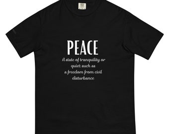 Camiseta masculina de alta gramatura tingida