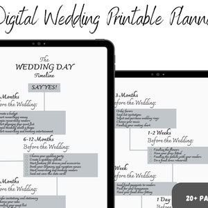 Wedding Planner | Engagement Gift| Wedding Scrapbook | Wedding Printable Planner |Gift For Brides |Wedding Checklist | Wedding Organizer |