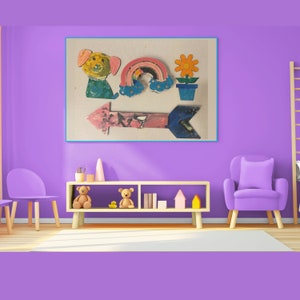 Kids Room Portrait Wall Art