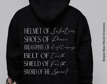 Armor of God SVG – Christian Apparel Design (Digital File)