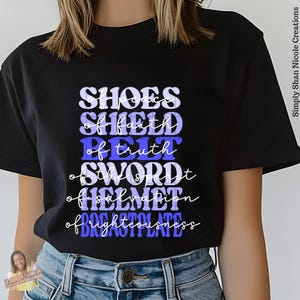 Armor of God SVG - Inspiring Christian SVG Design | Includes Armor of God PNG | Perfect for Faith-Based Custom Apparel