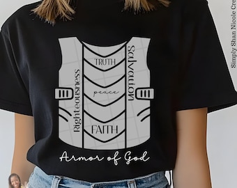 Armor of God SVG | Christian Faith-Based Design (Digital Download)