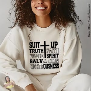Armor of God SVG | Inspiring Christian SVG Design | Includes Armor of God PNG | Perfect for Faith-Based Custom Apparel