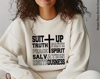 Armor of God SVG | Christian Faith Design (Digital Download)