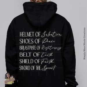 Armor of God SVG | Inspiring Christian SVG Design | Includes Armor of God PNG | Perfect for Faith-Based Custom Apparel