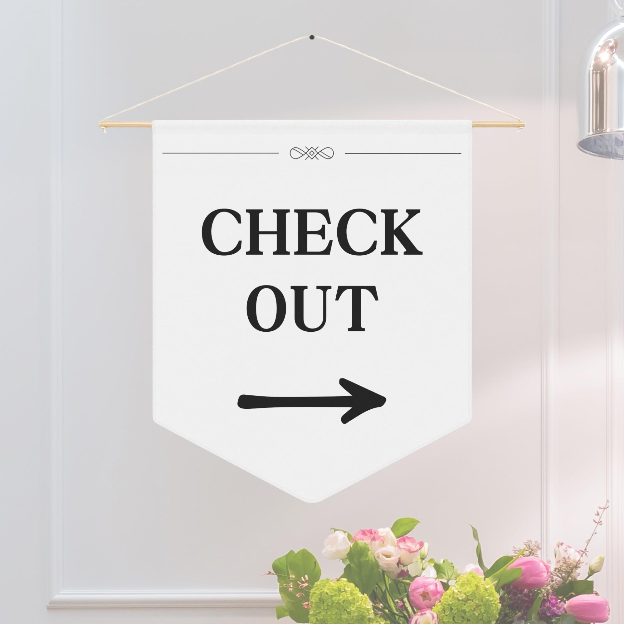 Personalized Wall Banner for Reception, Office, Doctor, B&B - Custom ...