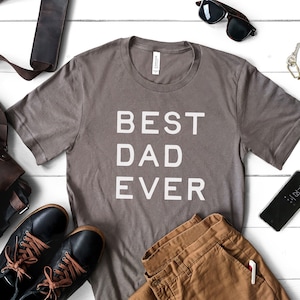 Best Dad Ever T-shirt, Fathers Day Tee, Dad Gift, Fathers Day Gift, Hero Dad, Unisex Short Sleeve Tee