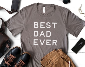 Best Dad Ever T-shirt, Fathers Day Tee, Dad Gift, Fathers Day Gift, Hero Dad, Unisex Short Sleeve Tee