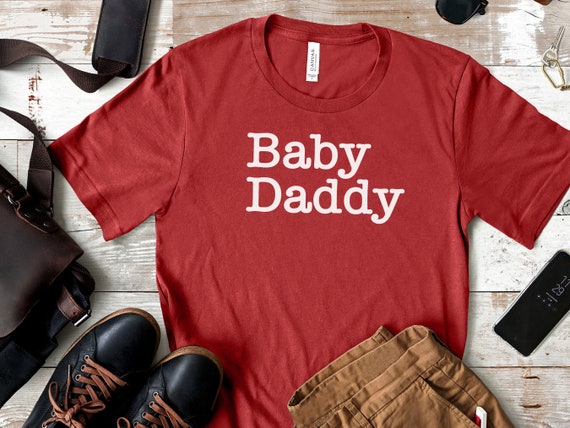 T-shirt Baby Daddy, Chemise de papa, Cadeau de fête des pères