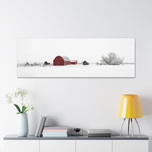 Stanley Barn Photography Print - Idaho | Snow | Winter | Farm | Ice | Landscape | Nature | Wall Art | Decor | Gift