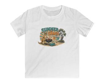 Camiseta infantil Aussie BBQ: Verano de salchichas de canguro a la parrilla