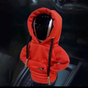 Car Gear Shift Knob Hoodie Cover, Manual Handle Cover for KIA GT