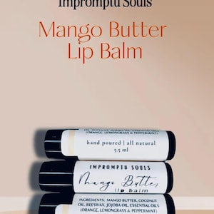 Mango Butter Natural Lip Balm