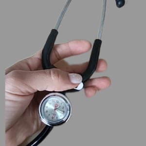 Pielęgniarka lekarz silikonowy zegarek breloczek do stetoskopu szpital klinika używać prezent dla personelu medycznego