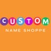 CustomNameShoppe store logo