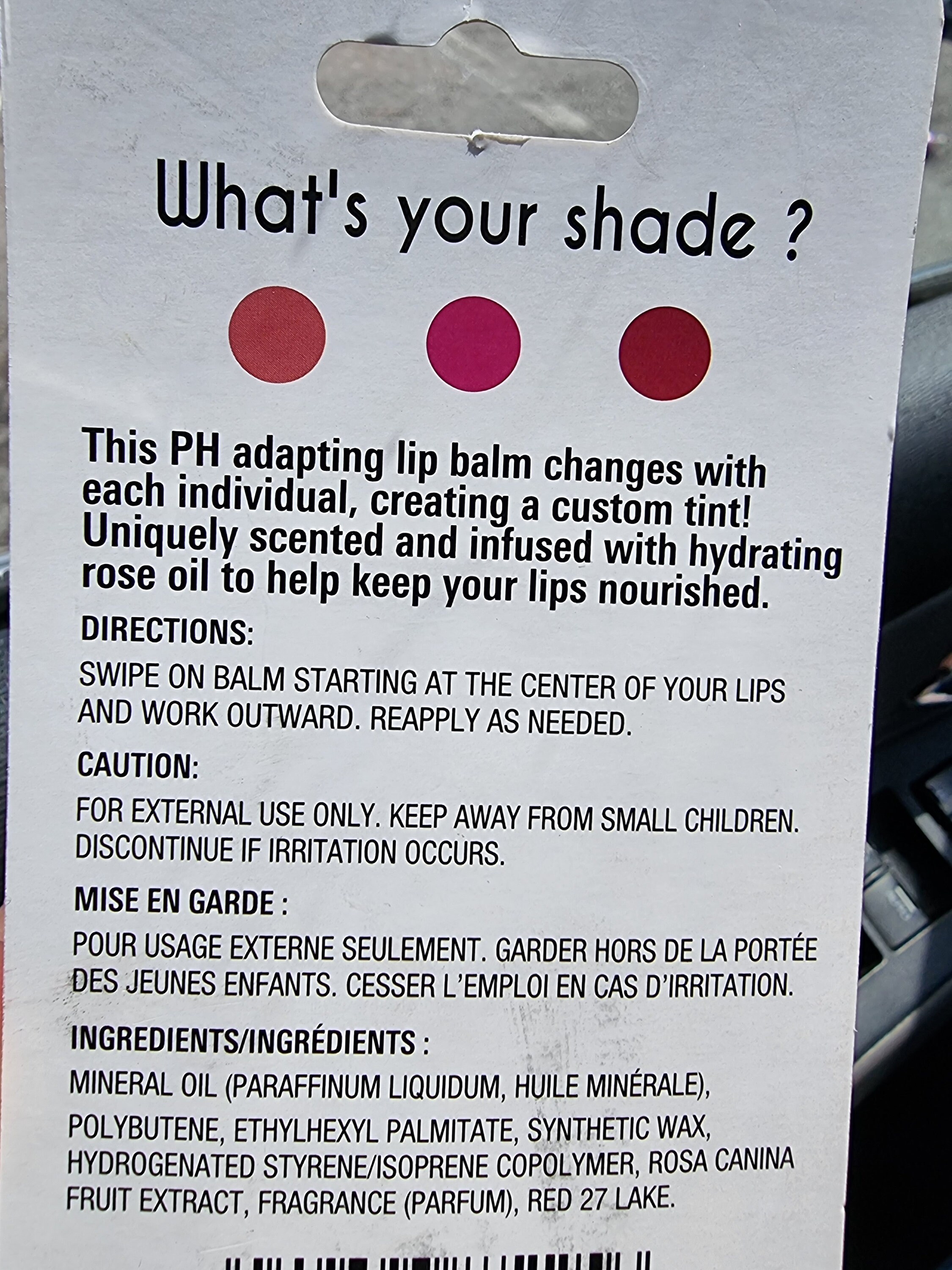 B Pure Tinted Rose Oil Lip Balm Ph Adapting Lip Balm With Hydrating