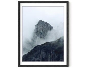 Cloudy Peak - Swiss Alps