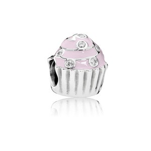 Neue Mode-Charme Original Pink Sammlung Vogel Fünf Blütenblätter Blume Schmetterling Perlen für Original Charme Damen Armband Schmuck Bild 5