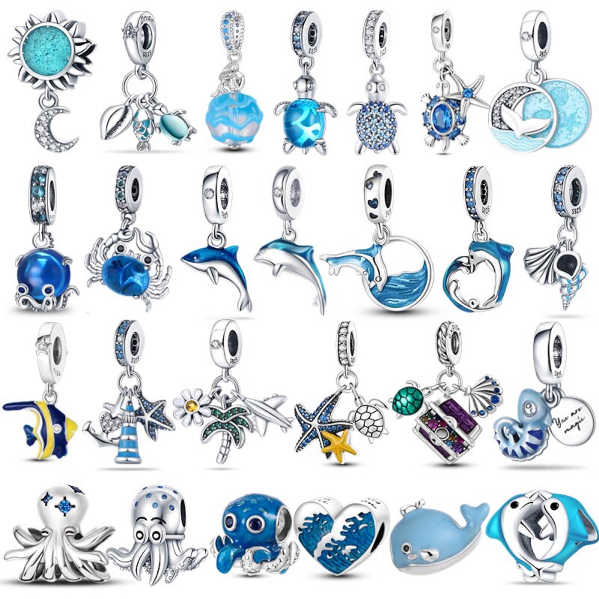 Genuine pandora dolphin charm shop
