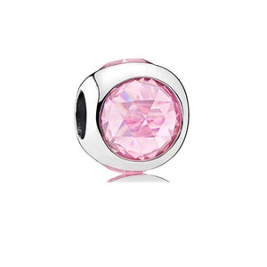 Nueva moda encanto Original colección Rosa pájaro cinco pétalos flor mariposa cuentas para encanto Original pulsera de mujer joyería imagen 2