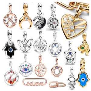 Spring New In Me Series Mini Charm Beads Fit Original charms Me Bracelet&Necklace charms for  Women DIY Jewelry Gifts