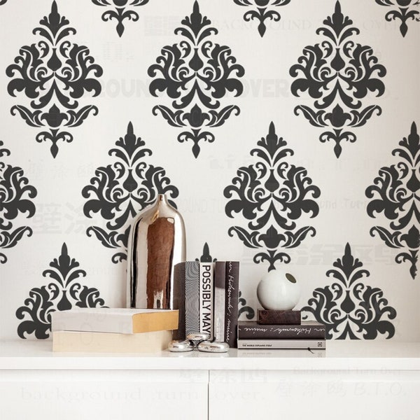 Large Wall Stencil Etsy