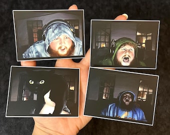 CaseOh Reaction Stickers - 2.5”x3.5” matte vinyl stickers