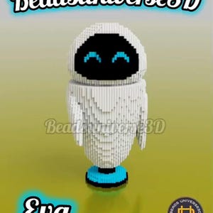 EVA PATTERN 3D Hama Beads