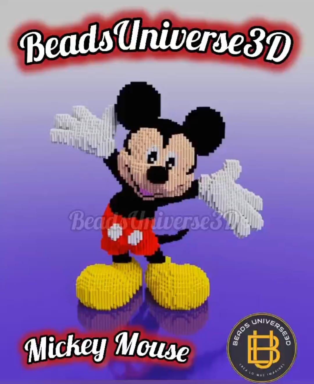 Plastic mickey mouse Italia