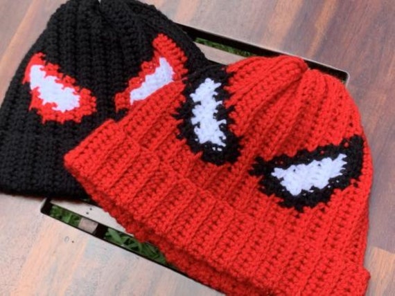 Spiderman Crochet Beanies (2 Patterns)