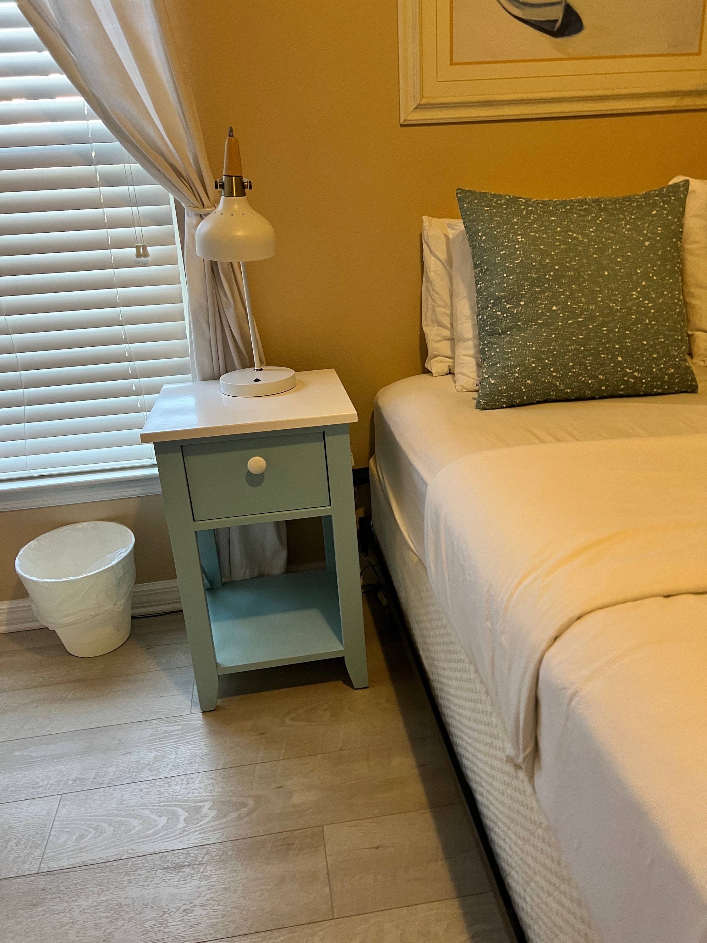 Solid Wood Beach Style Nightstand - Etsy