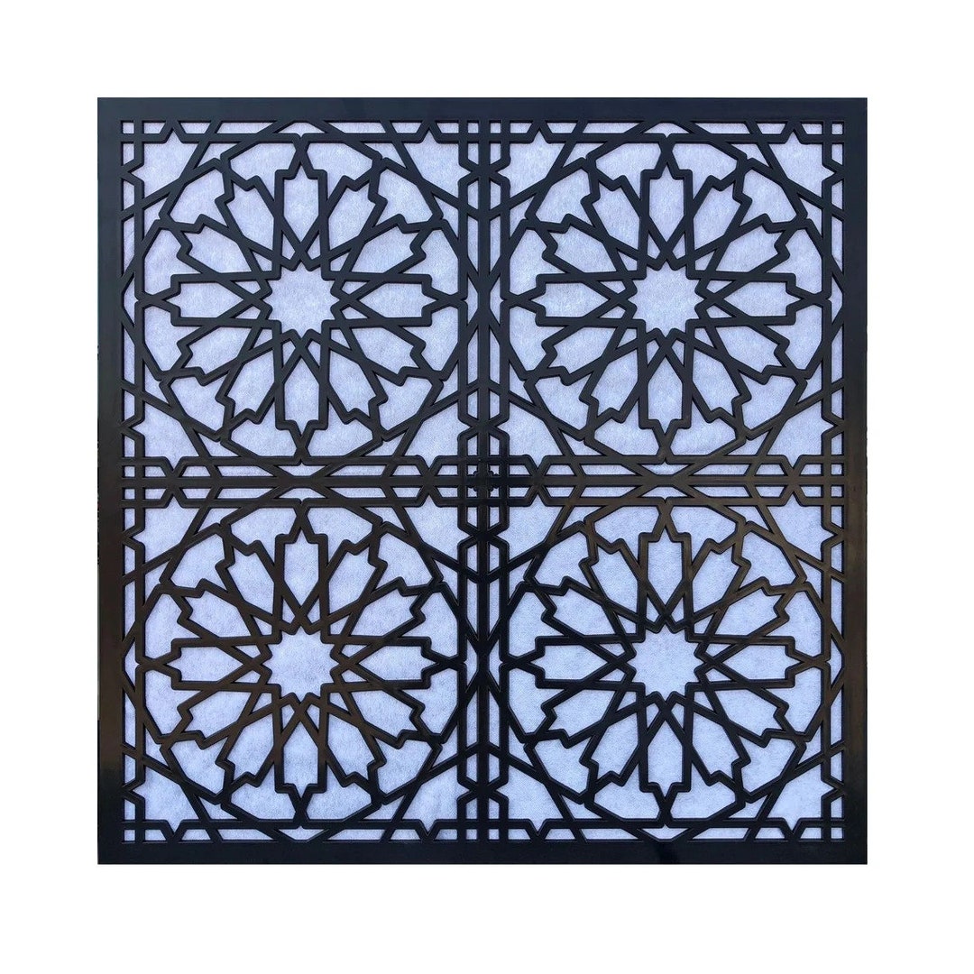 Modern Black Square Ceiling Panels 23.62''x23.62'' - Etsy