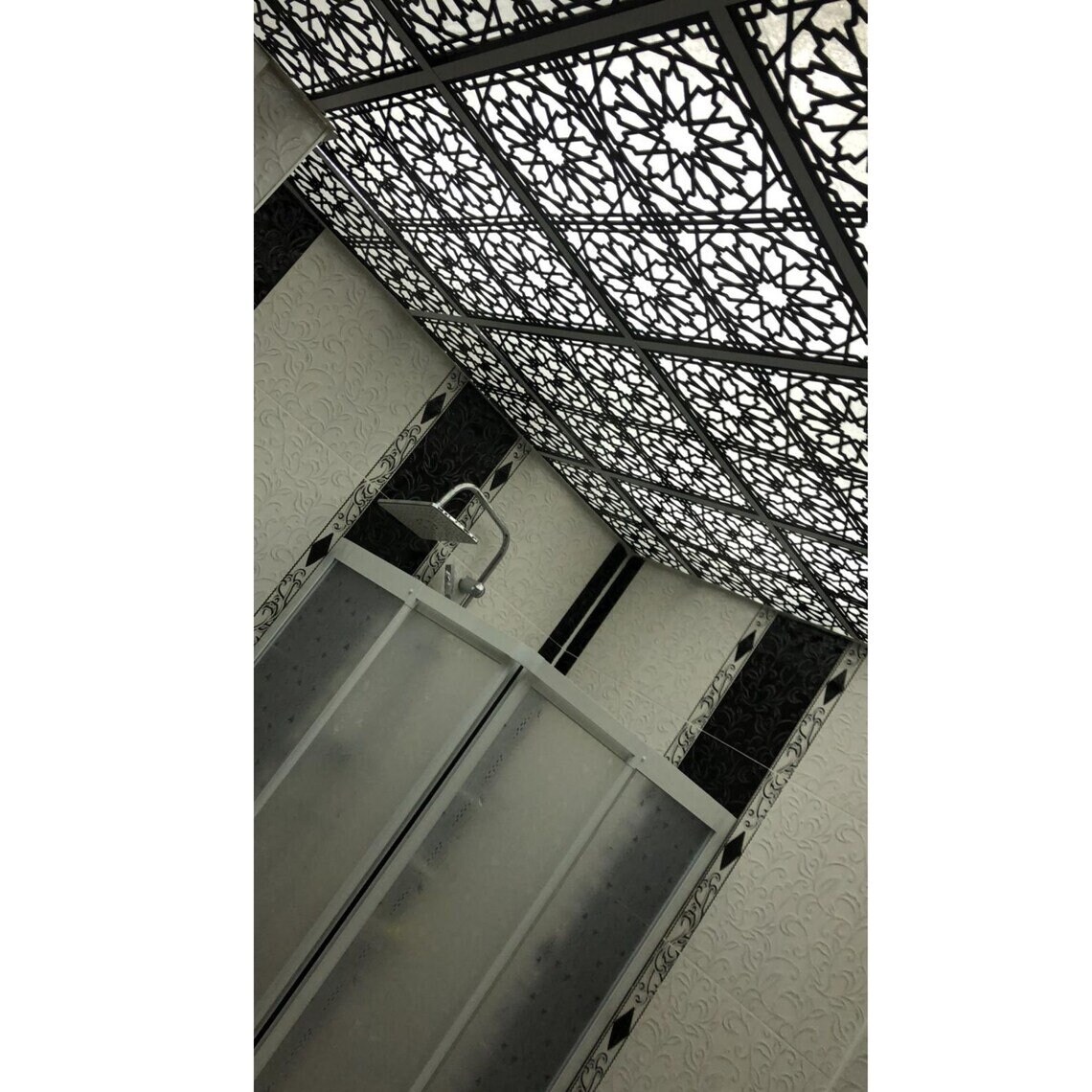 Modern Black Square Ceiling Panels - Etsy