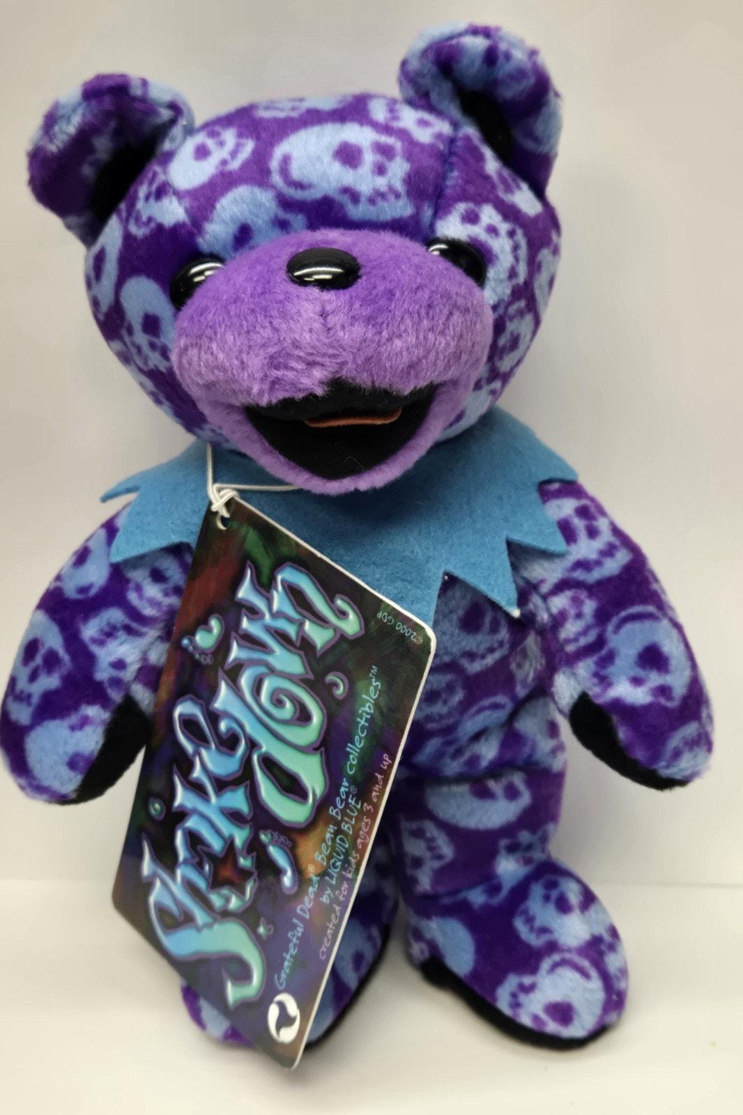 Grateful Dead Shakedown Shake Down Bean Bear Plush Collectible Toy