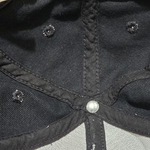 Vintage jaren 90 Nike Michael Jordan snapback hoed gemaakt in de VS paarsgeel afbeelding 19