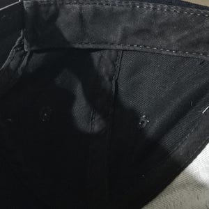 Vintage jaren 90 Nike Michael Jordan snapback hoed gemaakt in de VS paarsgeel afbeelding 15