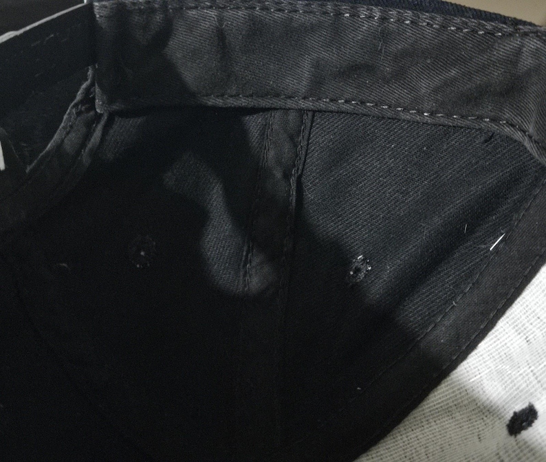 Vintage jaren 90 Nike Michael Jordan snapback hoed gemaakt in de VS paarsgeel afbeelding 15