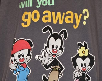 Vintage Road Runner Looney Tunes Graphic White Cotton T Shirt size