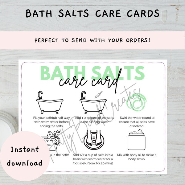 Bath Salts Etsy