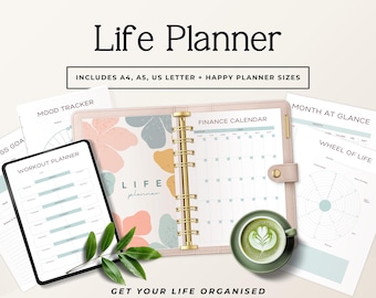 ADHD Life Planner Printable, Home Management Binder PDF, Busy Mom Routine and Budget Planner, Household Organizer Phase 2