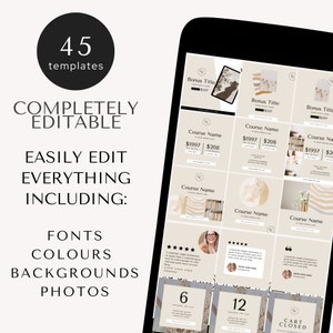 Instagram post templates for coaches
digital product kit for course creators