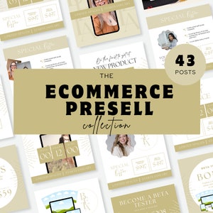 Instagram Sales Offer Templates Bundle | Editable Canva Ecommerce Social Media Templates for Product Marketing & Instagram Sales
