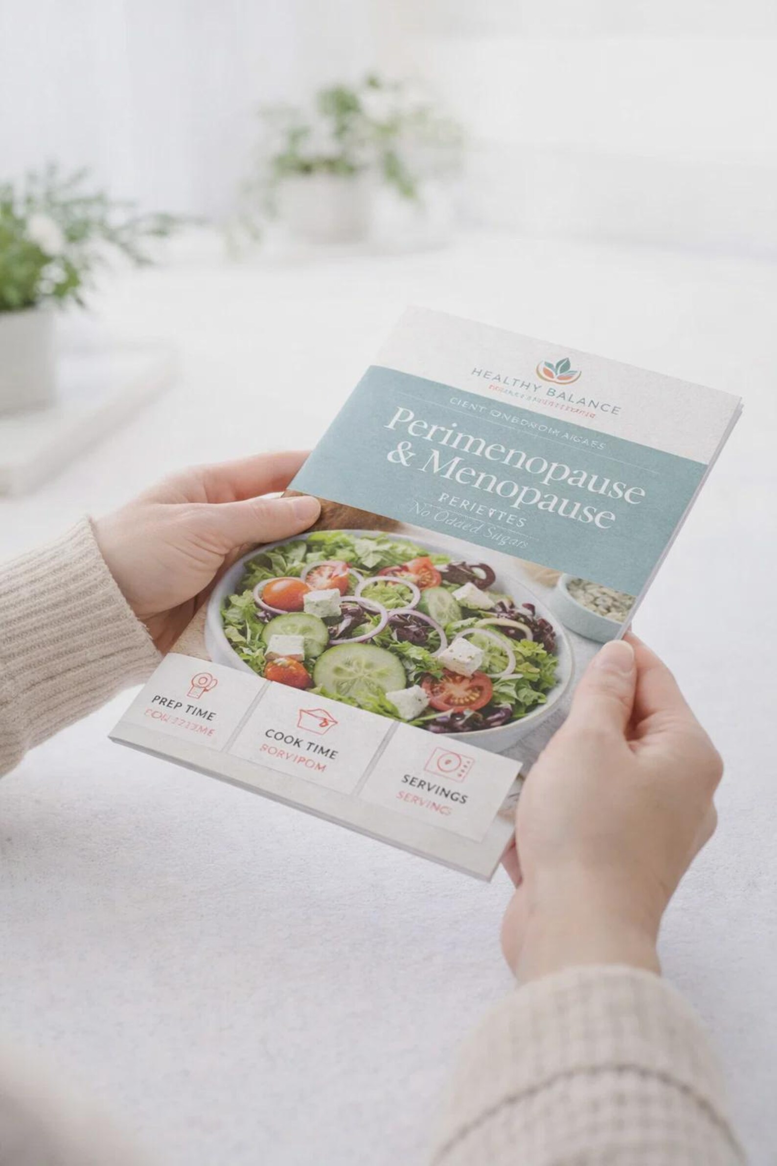 Menopause Recipe Book Template, Editable Canva Guide for Hormone Health ...