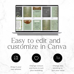 compassionate care instagram posts for doulas editable
funeral planning and grief support content templates canva