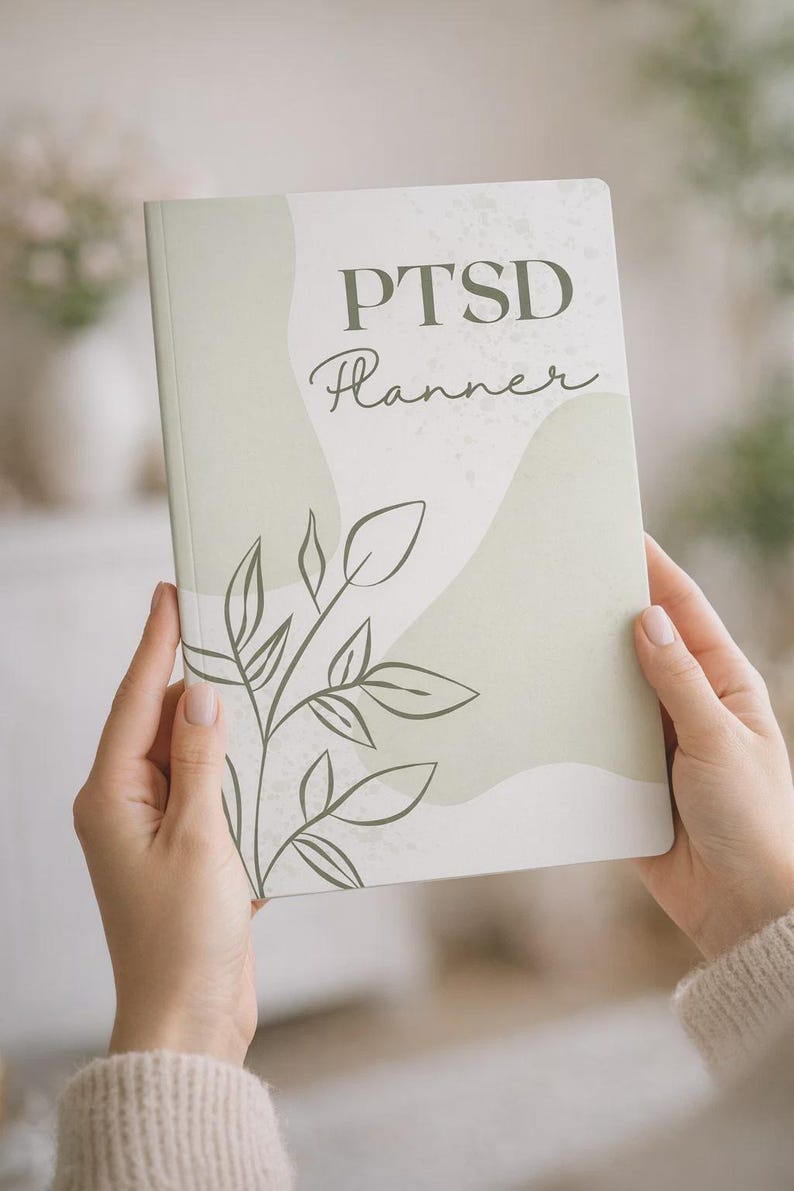 ptsd planner printable pdf mental health journal
ptsd workbook printable with coping skills exercises