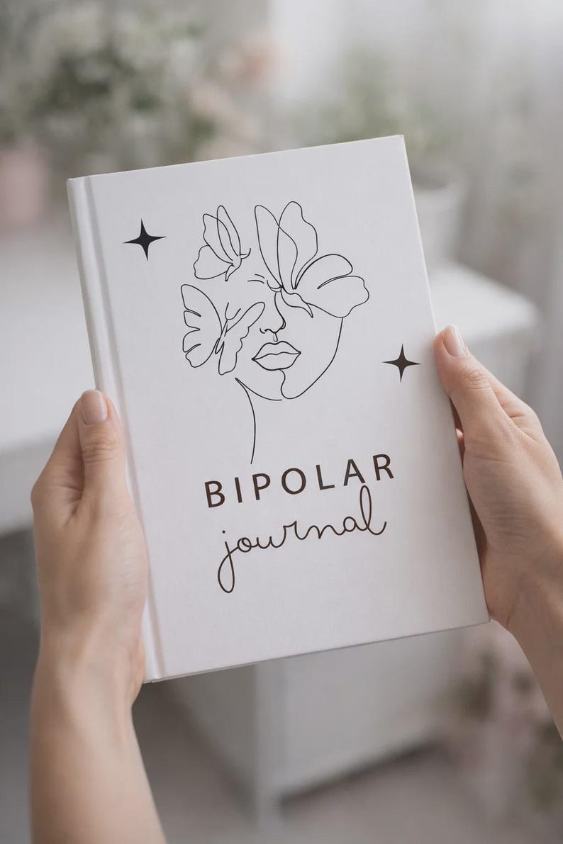 bipolar disorder journal printable for mood and symptom tracking
bipolar mood tracker printable planner for daily monitoring