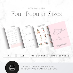 yoga practice tracker printable for beginners
wellness journal for building a consistent yoga routine