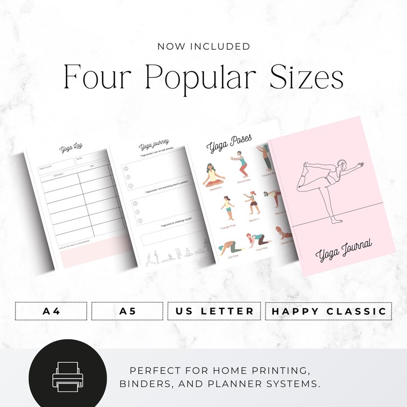 yoga practice tracker printable for beginners
wellness journal for building a consistent yoga routine