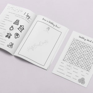 printable kids wedding games
children's wedding coloring book